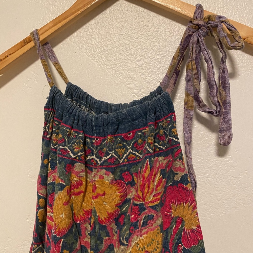 Vintage / hand made midi summer dress S/M